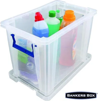 Obrázok produktu pre Plastová úložná krabica – 18,5 litra (vnútorné rozmery 28 x 32 x 20 cm)