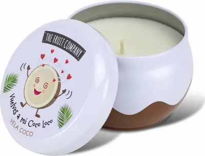Zdjęcie produktu dla THE FRUIT COMPANY ŚWIECA KOKOSOWA 50 g (8436559714631)