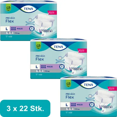 Produktbild von TENA - Flex Maxi L - 3x22Stk.