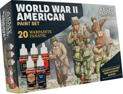 Obrázek produktu pro The Army Painter - Warpaints Historická sada barev WWII americká