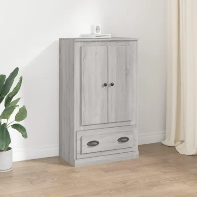 Produktbild von vidaXL Highboard Grau Sonoma 60x35,5x103,5 cm Holzwerkstoff