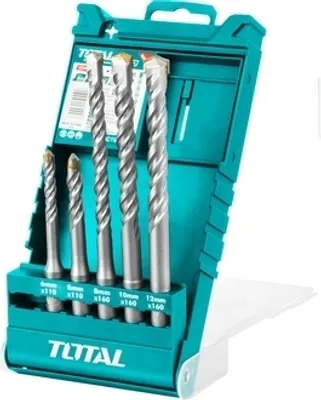 Immagine prodotto di Punte per calcestruzzo Total TAC190501 Punte per calcestruzzo, set di 5, SDS plus