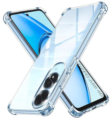 Produktbild von Techsuit Shockproof Back Cover Hülle für Oppo A60 - Transparent