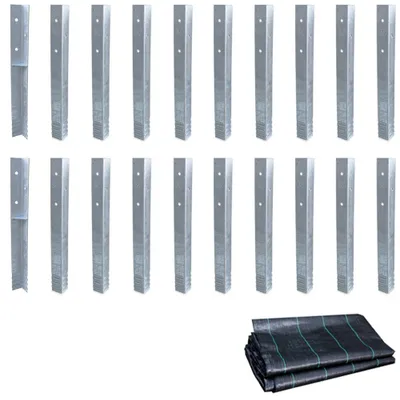 Produktbild von Winkelanker Wickey SolidLock mit Unkrautvlies 20 Stück