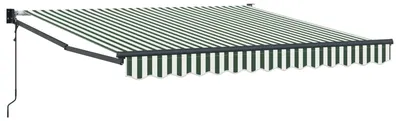 Obrázok produktu pre Markíza Zelená a biela 300 x 250 x 165 cm Polyester