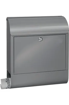 Produktbild von Briefkasten Scandic 825 Si H.460mm B.380mm T.125mm silb. STA DIN C4 BURG-WÄCHTER