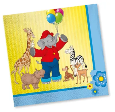Produktbild von Benjamin Blümchen 20 Servietten