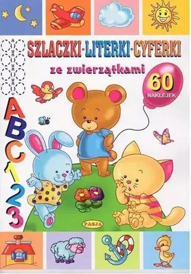 Obrázok produktu pre Szlaczki Literki Cyferki Kolorowanka dla Dzieci