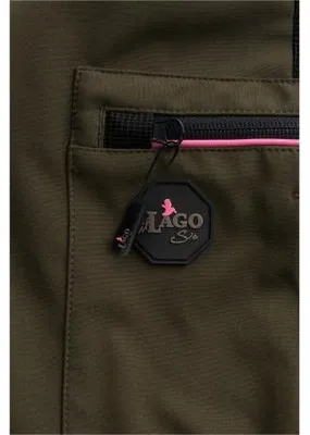 Produktbild von il Lago Sie Funktionshose Xenia Damen (Oliv/Schwarz) Größe 38