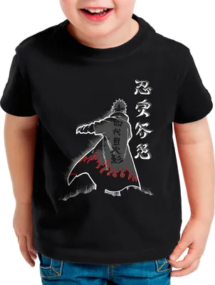 Produktbild von style3 4th Hokage Kinder T-Shirt ninja anime manga cosplay