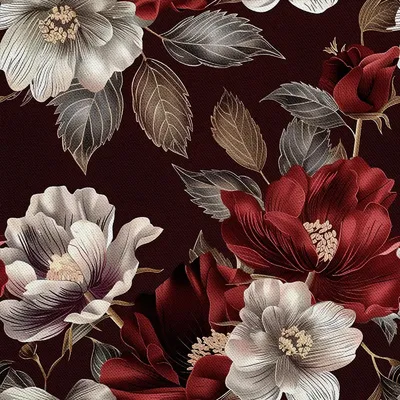 Produktbild von OUTDOOR DEKOSTOFFE OXFORD - Motiv Blumen I DX5264