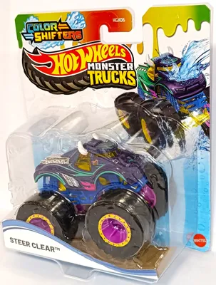 Produktbild von Hot Wheels Color Shifters Monster Trucks STEER CLEAR Vehicle, Monstertruck, 3 Jahr(e), Metall, Mehrfarbig