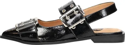 Image de SUB55 Slingbacks Slingbacks - zwartlak - Maat 39