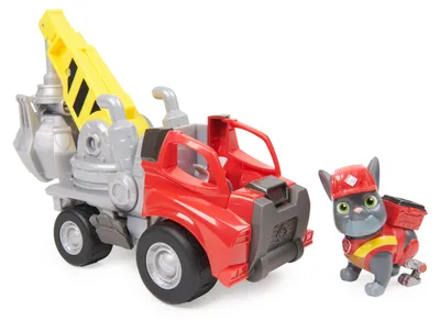 Obrázek produktu pro Rubble & Crew 6066539, Autojeřáb, 3 rok/roky, Plast, Šedá, Červená, Žlutá