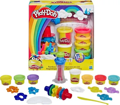 Produktbild von Play-Doh E5372EU5, Bastelset für Kinder, 3 Jahr(e), Nicht toxisch, Gemischte Farben