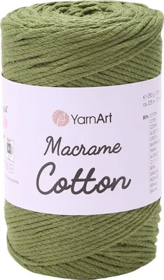Produktbild von Yarn Art Macrame Baumwolle 2 mm 225 m 787 Schnur