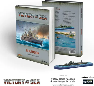 Produktbild von Victory at Sea Hardback Regelbuch Englisch