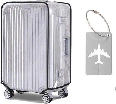 Productafbeelding van Transparante Kofferbeschermer voor Reisbagage 28 inch