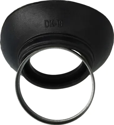 Produktbild von vhbw Augenmuschel Sucher Ersatz für Nikon DK-19 für Kamera Spiegelreflexkamera DSLR Okular - Schwarz