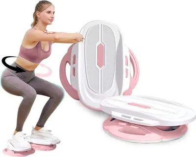 Immagine prodotto di Attrezzo ginnico per uso interno ed esterno, per addominali, braccia e gambe, allenamento a casa, fitness, pedana di equilibrio insonorizzata.