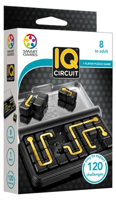 Obrázok produktu pre IQ Circuit – logická hra so 120 úlohami (vydanie v rumunčine)