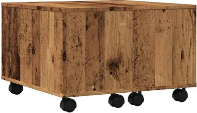 Immagine prodotto di Tavolino da Salotto Legno Antico 60x60x38 cm Legno Multistrato