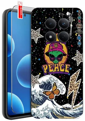 Imagen del producto de Funda para Xiaomi Redmi Note 15 Pro 5G | DISEÑOS | Funda de silicona mate + protector de vidrio