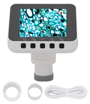 Image de Oculaire télescopique WiFi avec écran 2,8 pouces Enregistrement vidéo électronique sans fil 1080P pour l'astrophotographie et l'observation des oiseaux