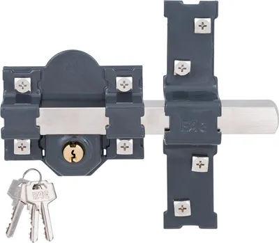 Image de Serrure Fac 301-l/80 Peinte Sécurité Fiable Pour Portes Et Portails - Fac