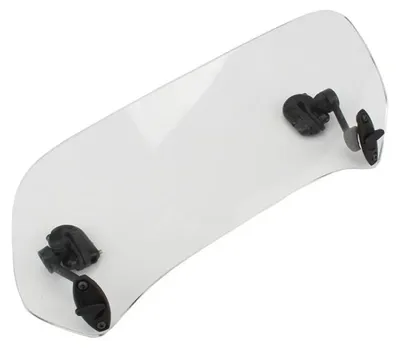 Image de Extension de pare-brise universelle pour motos - Réglable - Compatible avec la plupart des motos