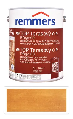 Obrázek produktu pro REMMERS TOP Terasový olej na bázi rozpouštědel 5 l Bangkirai