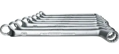 Produktbild von ELORA Ringschlüssel-Satz 8-tlg., gekröpft, 6-22 mm
