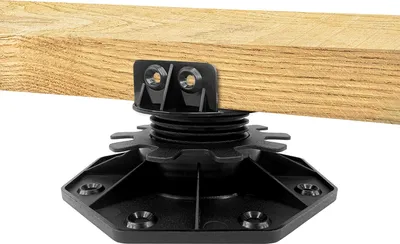 Produktbild von YARDIN Stelzlager höhenverstellbar Stellfüße-Terrassenlager Justierbarer Balkenlager Stelzlager 20 Stück 30-60mm für Terrassendielen-Unterkonstruktion