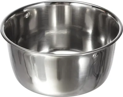 Immagine prodotto di Ciotola in acciaio inossidabile da 600 ml, 12 cm, con fissaggio a vite per roditori - Kerbl 82782