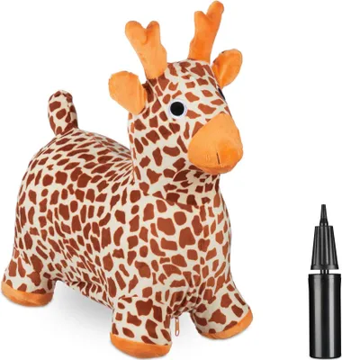 Obrázok produktu pre Skákacie zvieratko žirafa s čiapočkou