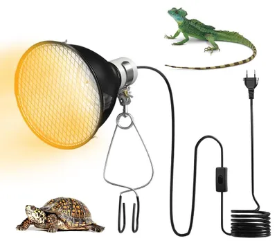 Productafbeelding van Reptielen terrarium koepel, warmtelamp terrarium koepel lampfitting