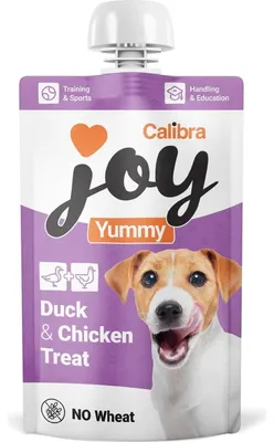 Image de Friandise pour chien, pâte Calibra joy, saveur canard et poulet, 100g