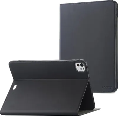 Productafbeelding van Accezz Classic Tablet Case voor de Apple iPad Pro 11 (2025) M5 / (2024) M4 - Zwart