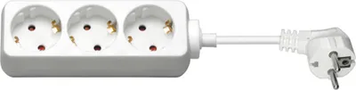 Produktbild von Wentronic AC power Extension, 1.5 m, Weiß