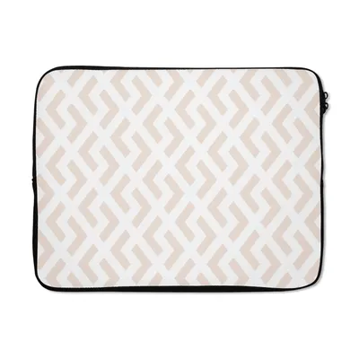 Produktbild von MuchoWow® Laptop Hülle 15 Zoll Abstrakt - Muster - Gestaltung - Linie Laptoptasche - Laptoptasche - Sleeve - Rundum-Schutz