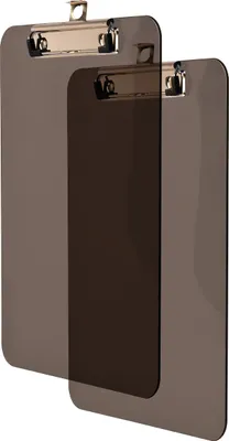 Produktbild von A4-Klemmbrett mit Metallklammer, schwarz BD641-V – Tetis
