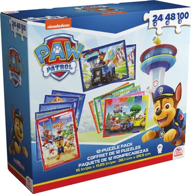 Obrázek produktu pro Skládačka SPIN Paw Patrol 12 v 1 6066856