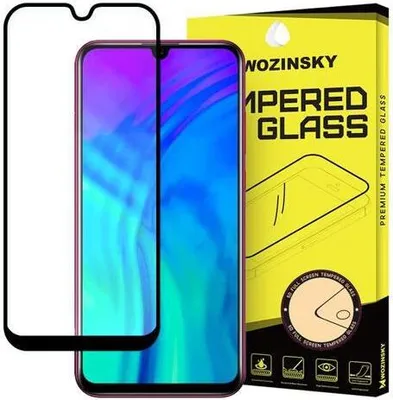 Produktbild von Wozinsky (Full Glue 3D) Displayschutz Glas für Huawei Honor 20 Lite schwarz