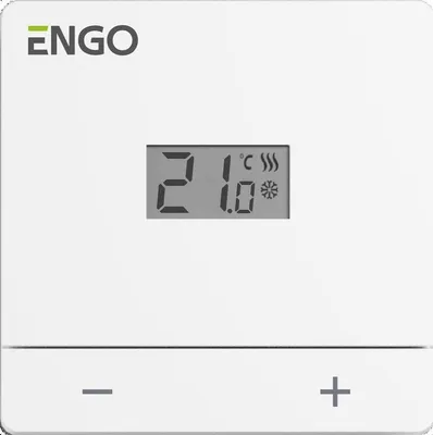 Immagine prodotto di ENGO | Termostato Easybatw - Bianco - Controllo Wireless - LCD - Facile Da Usare