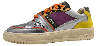 Immagine prodotto di Scarpe sportive da donna Megeve, modello stringato, multicolore, ideali per il tempo libero