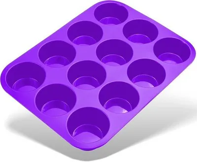 Produktbild von Muffinbackform 12-Fächer - Ideal für Cupcakes und Brownies