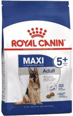A bag of Royal Canin dog food.
