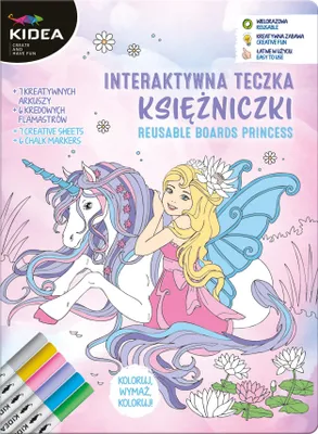 Image de Porte-documents interactif Kidea princesse
