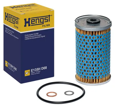 Obrázok produktu pre Vložka olejového filtra 106 mm HENGST FILTER, napr. pre MERCEDES-BENZ TRIEDA G
