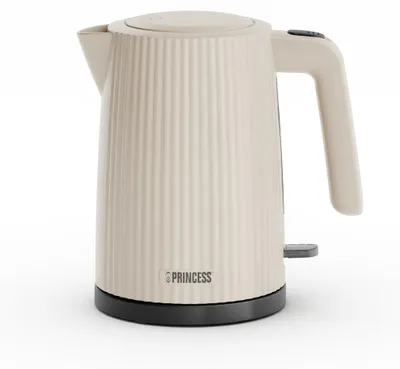 Obrázok produktu pre Princess 01.236048.01.001, 1,7 L, 2200 W, Čierna, Biela, Plast, Indikátor úrovne vody, Zabezpečenie proti prehriatiu